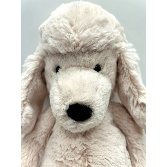 Jellycat Bashful Poodle Blush Pink Medium Size With Tags - Retired BAS3PDL - Picture 3 of 15